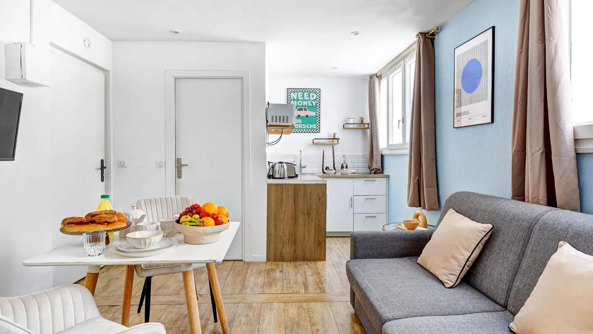 Apartment Studio Cosy Au Coeur De Paris Pres Des Buttes-Chaum France