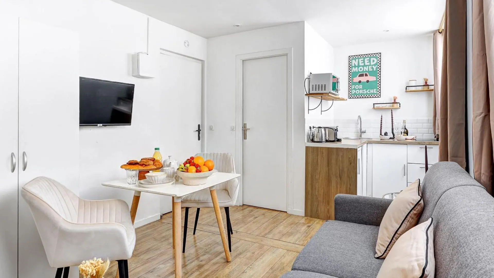 Studio Cosy Au Coeur De Paris Pres Des Buttes-Chaum France